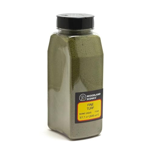 Woodland Scenics Fine Turf Shaker, Burnt Grass/50 cu. in.