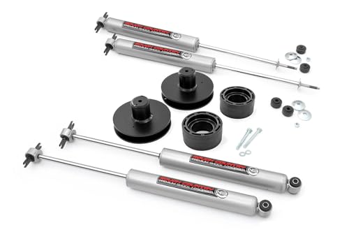 Rough Country 2' Suspension Lift Kit for 1997-2006 Jeep Wrangler TJ/LJ - 65830
