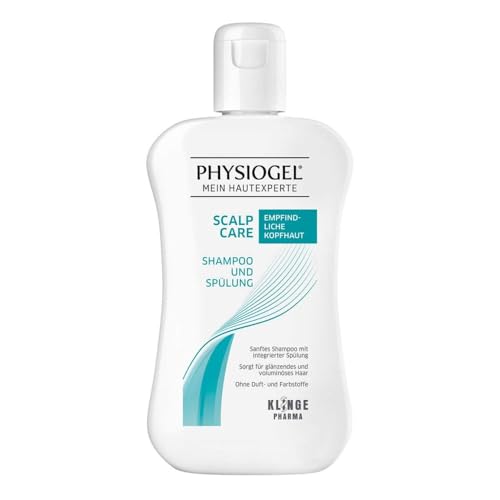 Physiogel Scalp Care Shampoo und Spülung, hypoallergen - Für trockene und empfindliche Kopfhaut, 250ml