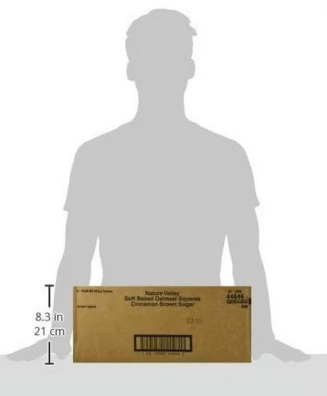 Miniatura 4 de YOLOMOLO Cuadrados de avena horneados suaves, azúcar morena canela, 12 unidades y cuchara de plástico blanco con marcapáginas de regalo