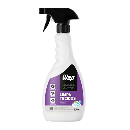 Limpador de Tecidos com Espuma WAP LIMPA TECIDOS, Branco e Roxo, 500ML, CP3243