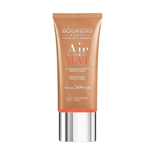 Bourjois Air Mat 24H Fond de Teint T07 Hale Fonce 30 ml