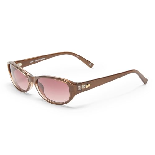 Le Specs DONT CHA 2452431 - Mujer Chocolate Perla, Marrón, Blanquecino, Talla Única, Chocolate perlado, Talla única