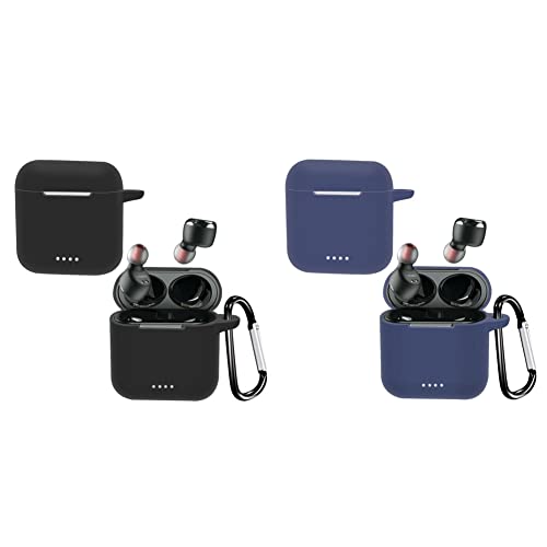 JUNENTER �\�t�g�V���R���ی�P�[�X�J�o�[ 2 �p�b�N TOZO T6 �C���z���Ή��ATOZO T6 �p�J���r�i�t���ی�X�L���X���[�u (�u���b�N+�u���[)