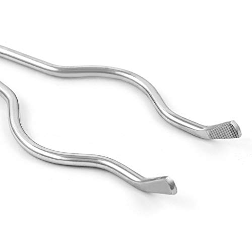 Qwork 16" Stainless Steel Crucible Tongs For Laboratory, Industry #TOP1