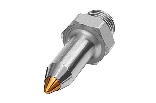 Ugello a getto fine silenzioso G 1/4 AG, bocchetta di sicurezza Applicazione, acciaio vernice, ottone, lunghezza 45 mm, ugello esterno Ø 10 mm, Diagramma 2