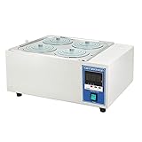 Digital Water Bath Lab 12L Thermostatic Water Bath Lab Use 4 Openings 800W by YUCHENGTECH (110V)