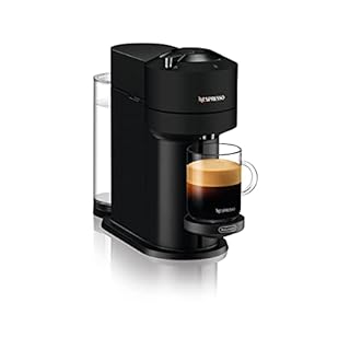 Nespresso De'Longhi Vertuo Next Machine à café et expresso avec WIFI et Bluetooth intégrés, Machine à café automatique à capsules avec système de préparation à une touche, ENV120.BM, Noir mat