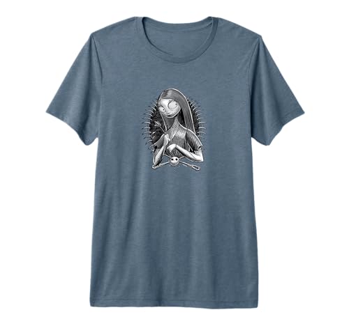 T-shirt Sally L'Étrange Noël de Monsieur Jack t-shirt graphique gothique haut de gamme