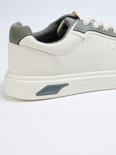 Image of Max Mens Men Perforations Lace Up Sneakers Sneakers