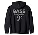 Forget all your Trebles (Vintage/Grau) Bassisten Bass Kapuzenjacke