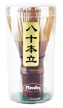 Flavoma Japanese Handmade Bamboo Matcha Whisk/Chasen/Brush - Traditional Purple/Brown Bamboo Whisk for Brewing Matcha (B0D7ZSKSR3) Amazon Price History, Amazon Price Tracker