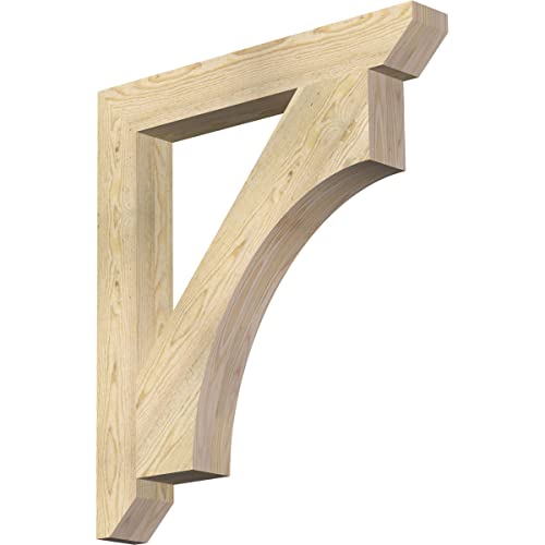 4"W x 30"D x 34"H Westlake Slat Rough Sawn Bracket, Douglas Fir