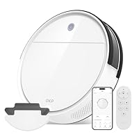 OKP K5 Robot Aspirapolvere Con Telecomando, 2500 PA, 120 Minuti, Ultrasottile 7,8 cm, 4 Modalit&agrave; Di...
