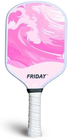 Friday Pickleball Paddle, USA Pickleball Approved, Durable Carbon...