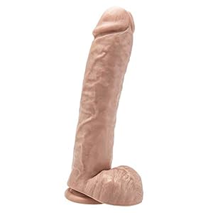 Krijg echt Dildo 11 Inch Met Balls er Pack (x)
