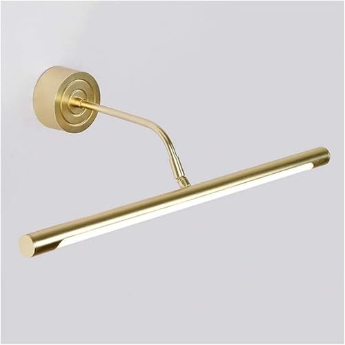 Luz LED dorada para gabinete y tocador con acabado sofisticado e impermeable