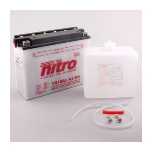 Motorize – batteri Nitro YB16AL-A2 16AH WA
