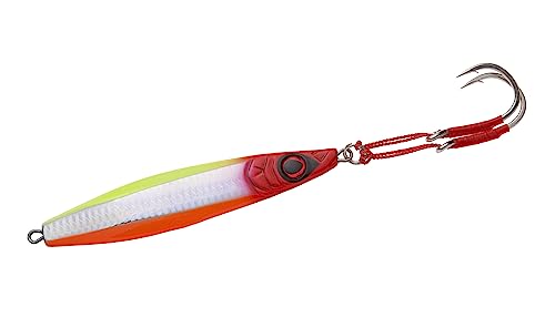 Esca artificiale Slow Jig 7oz/200 gr con assist OWNER col. 420