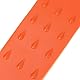 QWORK® 5er Pack Sicherer Spaltkeil 15CM/20CM Kettensägen Fällkeil aus Schlagfest ABS-Kunststoff mit Spikes, in Auffälliger Orange Signalfarbe