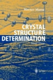 Paperback crystal structure determination, 2 ed Book