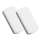 Vaguelly 2stücke Bimsstein Für Fußpflege Doppelseitige Hornhautfeile Entfernung Von Abgestorbener Für Pediküre Und Handpflege Ergonomischer Griff Für Einfachen Gebrauch