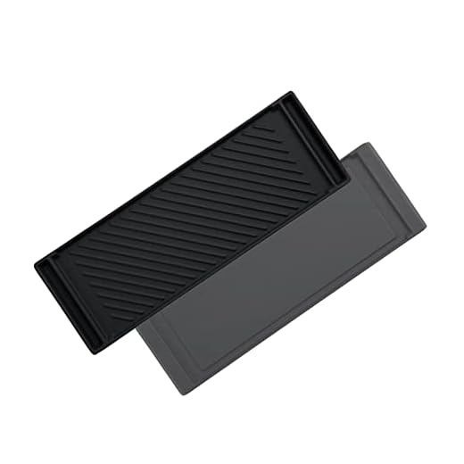 DG61-00859A Griddle Replacement Parts for Samsung Stove Parts Top Griddle Plate Samsung Gas Range Reversible Cast Iron Center Griddle Flat Top Pan NX58H5600SS NX58F5500SS DG61-00563A 1 Pack