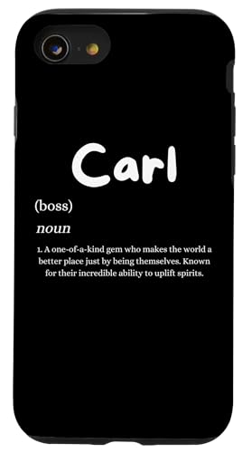 Carl Definition �p�[�\�i���C�Y���R�X�`���[�� �J�[���p �X�}�z�P�[�X iPhone SE (2020) / 7 / 8 �p