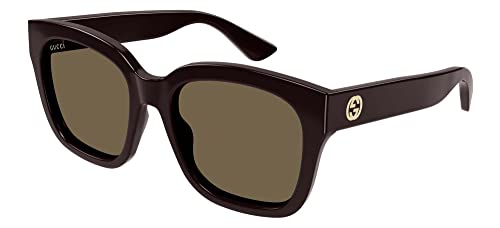Gucci GG1338S Burgundy/Brown 54/19/140 women Sunglasses