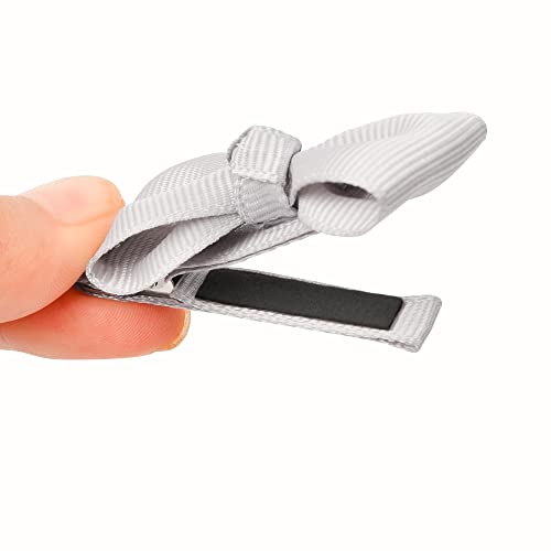 60 Pieces 30 Colors Baby Girls Hair Clips Fully Lined Non Slip For Fine Hair Tiny 2" Hair Bows Clips Baby Barrettes For Girls Infants Toddlers In Pairs #TOP1