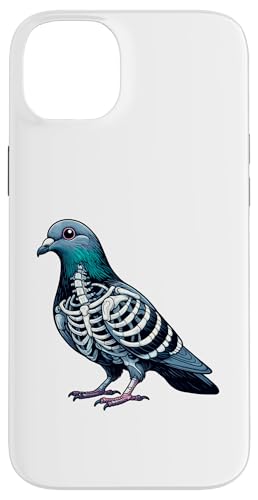 iPhone 14 Plus X-ray Pigeon Body Anatomy Radiography Skeleton Case