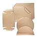 Liummrcy Backpapierblätter wiederverwendbares hitzebeständiges doppelseitiges Backpapier-Grillfilm 7pcs