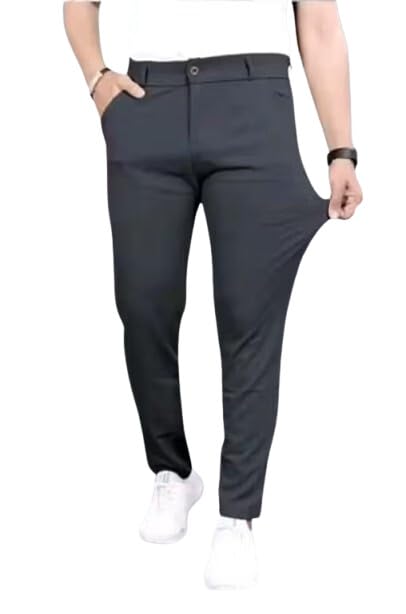 Shree Shyam Traders Trendy Men Solid Stretch Cargo Pant with Utility Pockets Style-picture-10