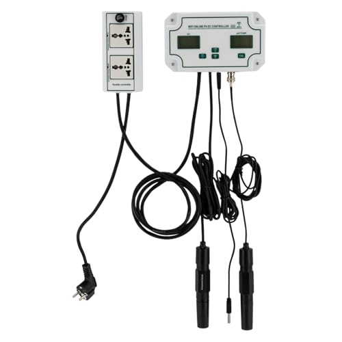 Monitor de calidad del agua Guardian, electrodos de alta precisión, módulo wifi pH/Temp/EC, monitoreo en tiempo real, sistema de alarma inteligente con ventosa para hidroponía
