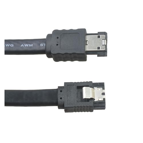 Cable SATA a ESATA macho a macho 50 cm miniatura 3