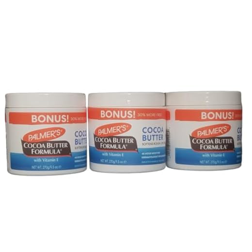 PALMERS COCOA BUTTER CREAM FORMULA 270g x 3