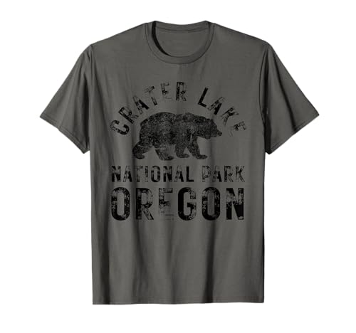Crater Lake National Park Oregon Bear Randonnée en plein air T-Shirt