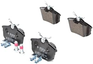 Plaquettes De Frein Arrière Bosch BP1763 - Jeu De 4, Sans Cuivre, Réduction Bruit Et Poussière, Compatible Nombreuses Voitures