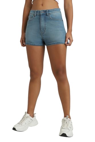 Image of FOREVER 21 Women's Bermuda Shorts (FWS24CSRE0008 Blue