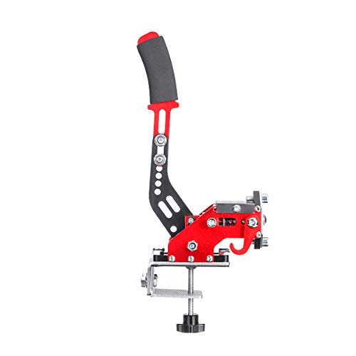 YONGYAO 16bit Hall Sensor USB Handbrake Hydraulic Lever SIM y Abrazadera para Juegos de Carreras G25/27/29 T500 FANATECOSW Dirt Rally-Rojo Cover