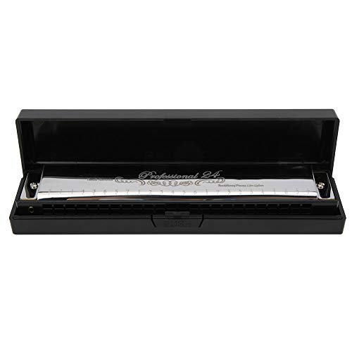 Kcivsou C Key Harmonica 24-Hole Polyphonic, C Key Harmonica 24-Hole Polyphonic Étudiant Adulte Débutant Jouant Orgue à… - Les Beatles, Paul McCartney, John Lennon, RIngo Starr, George Harrison Kcivsou C Key Harmonica 24-Hole Polyphonic, C Key Harmonica 24-Hole Polyphonic Étudiant Adulte Débutant Jouant Orgue à… – Image 3