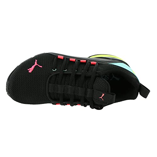 Image of Puma Women's Axelion Ultra All-Sport Athletic Shoe, Black, Blue, Pink, 9