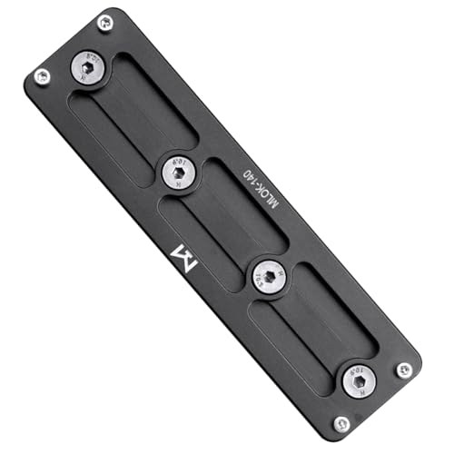 Arca Rail Mount, 3.15 inch Arca Swiss for Rifle Tripod Ballhead Quick Release Plate, Aluminum Arca Plate Compatiable RRS (5.15inch)