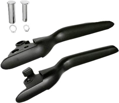 053591: Lsr Lever Set `18-Up Softail Black