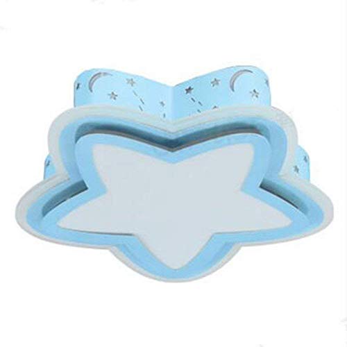 Preisvergleich Produktbild JYDQM Runde Deckenleuchte Moderne Einfache Elegante Kristall Lampenschirm Kreative Eisen Deckenleuchte Persönlichkeit Kunst Wohnzimmer Esszimmer Schlafzimmer Decke Lightingblue Licht (Color : A)