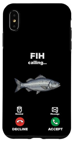 Fih Calling Fish 낢Ƃ킴 ނ [A j  LbY X}zP[X iPhone XS Max p