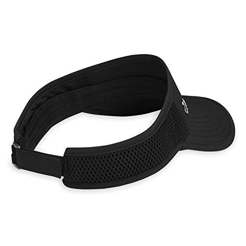 Image of Gaiam Womens Visor-Black Mesh