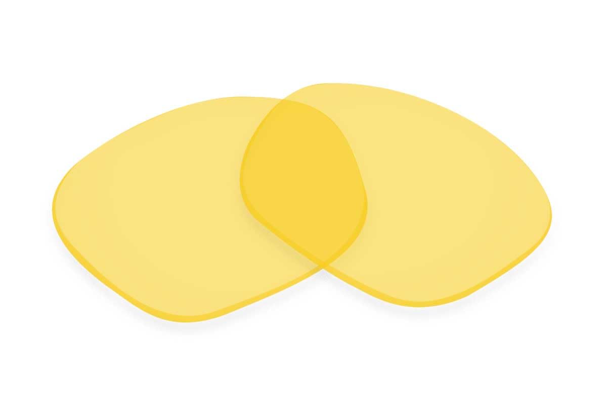 Sunglass Fix Replacement Sunglass Lenses Compatible for Oakley Castel OO9147 63mm (Non-Polarized SFx Edge Yellow Hardcoated Pair)