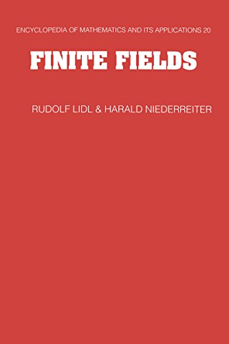 Finite Fields (Encyclopedia of Mathematics and its Applications Book 20) (English Edition)