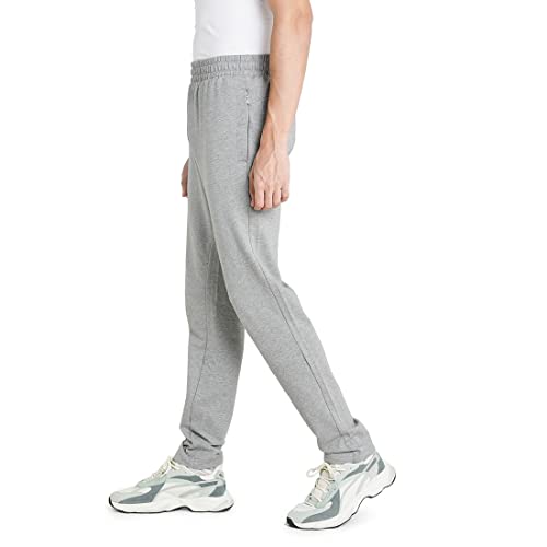 Image of PUMA Men's Mid Rise Regular Fit Track Pants